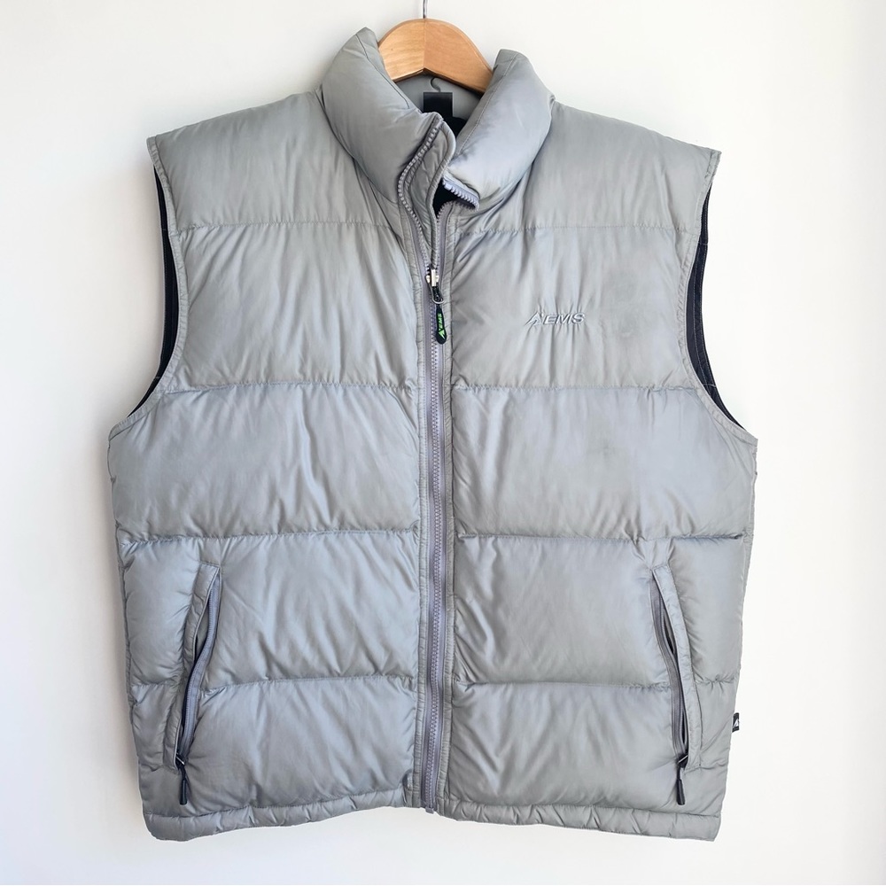 Eastern Mountain Sports puffer vest gray size M